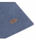 Bavlnená detská deka BASIC modrá 80x100 cm Cambrass
