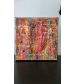 Farebný sen mini sen .Abstraktný obraz. veľkosť 40X 40 cm.
