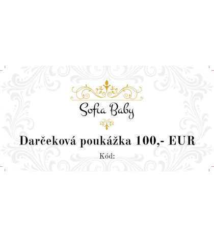 Darčekový poukaz 100,- EUR
