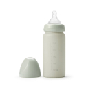 Sklenená dojčenská fľaša Elodie Details Mineral Green