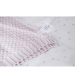Bavlnená BABY deka - ružová