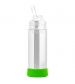Pura® silikónový chránič na fľašu- zelený