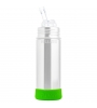 Pura® silikónový chránič na fľašu zelený