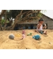 Tikiri Ocean – hrkálka a hryzátko z prírodnej gumy-korytnačka