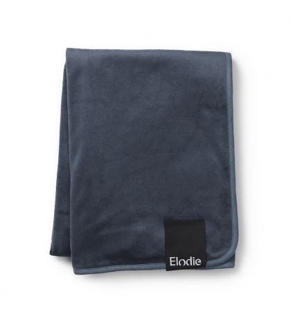 Elodie Details Sametová deka Juniper Blue