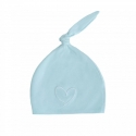 Effiki Novorodenecká čiapka 1-3 m modrá so srdcom