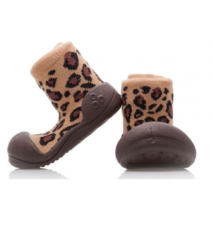 Attipas Detské topánočky veľkosť  L Animal Leopard(BR)