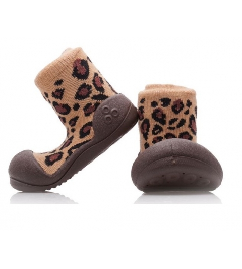 Attipas Detské topánočky veľkosť  XL Animal Leopard(BR)