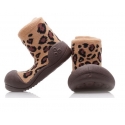 Attipas Detské topánočky veľkosť  XL Animal Leopard(BR)